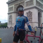 2009 Tour de France - In Paris at the Finish Looking Smug!