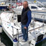 Richard on His Boat 2